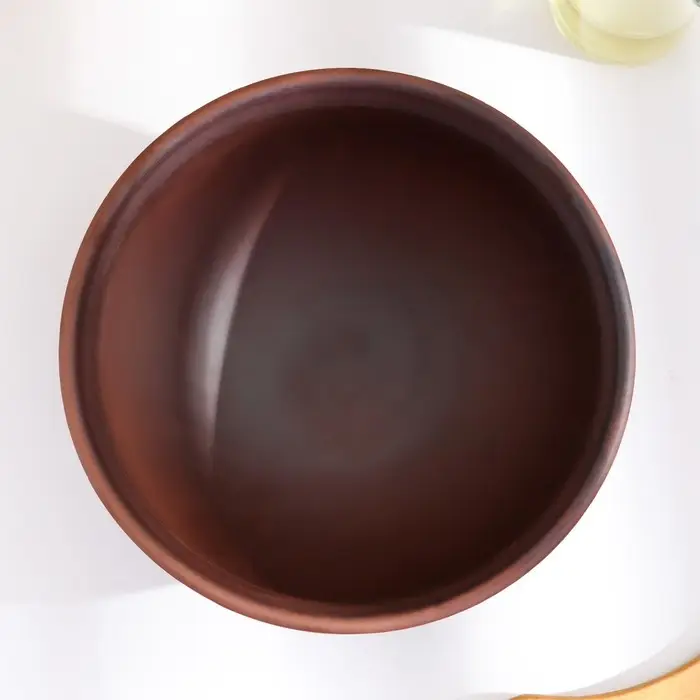 Кокотница &laquo;Классика&raquo;, 700 мл, 14&times;15 см, красная глина