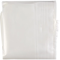 Мешки для мусора ПВД 240л 80мкм 10шт/рул прозрачные 90x140см Luscan