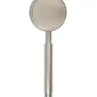 Лейка для душа ZEIN Z059, 1 режим, d=80 мм, микроточки, нержавеющая сталь, сатин