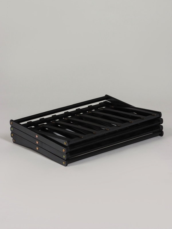 Подставка для цветов Greengo, 4 полки, 50 × 25 × 68 см, напольная, бамбук, чёрная Подставка для цветов Greengo, 4 полки, 50 × 25 × 68 см, напольная, бамбук, чёрная