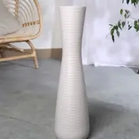 Ваза напольная &laquo;Эллис&raquo;, 58&times;14 см, керамика, серая