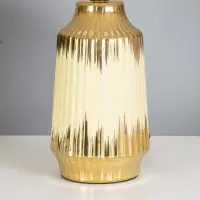 Лампа настольная &laquo;Нереа&raquo; 1&times;40 Вт Е14 бежевый/золото 24&times;24&times;40 см
