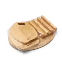 Набор разделочных досок на подставке Adelica, 3 шт.: 30&times;24, 22.5&times;18, 19&times;15 см, пропитаны минеральным маслом, дерево берёза
