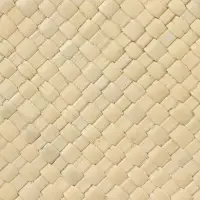 Сумка плетёная на молнии из пандана, 41&times;16&times;50 см, бежево-коричневая