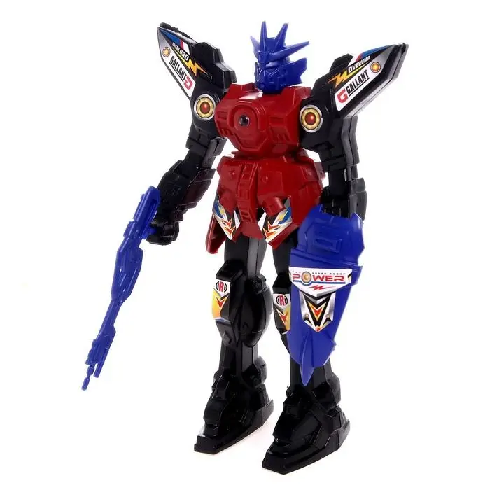 Фигурка робот «Воин» со световым эффектом, работает от батареек