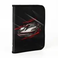 Папка для тетрадей, А5, пластиковая, 18×23×2.5 см «Тачка» Папка для тетрадей, А5, пластиковая, 18×23×2.5 см «Тачка»