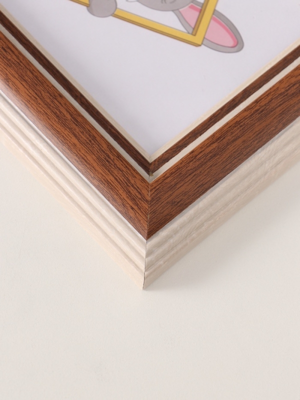 Фоторамка пластик "Рамин" 10х15 см, 1008-86 бук