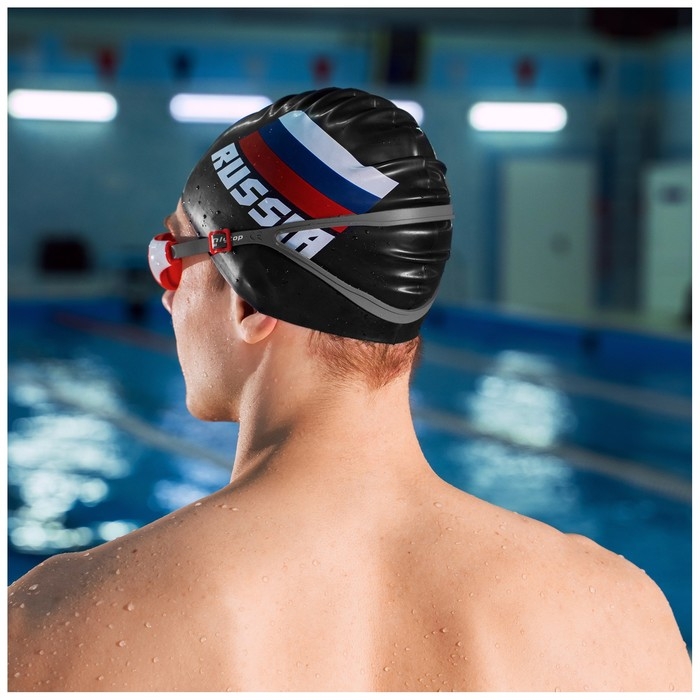 Очки для плавания ONLYTOP, беруши, UV защита Очки для плавания ONLYTOP, беруши, UV защита