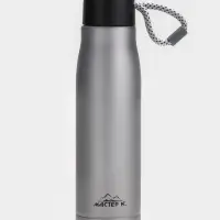 Термос Traveller &laquo;Мастер К.&raquo;, 600 мл, для чая, кофе, сохраняет тепло 10 ч, 26&times;7 см, хром