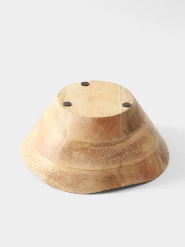 Салатник &laquo;Васильки&raquo;, 29&times;29&times;11 см, дерево манго