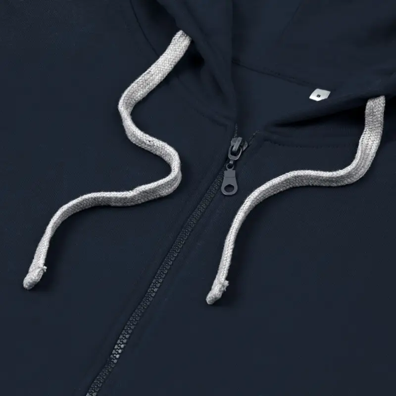 Толстовка на молнии с капюшоном Unit Siverga Heavy темно-синяя, размер XS Толстовка на молнии с капюшоном Unit Siverga Heavy темно-синяя, размер XS