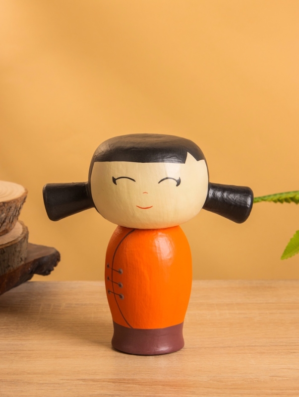 Деревянная кукла кокеши «Сати», 15×9×15 см Деревянная кукла кокеши «Сати», 15×9×15 см