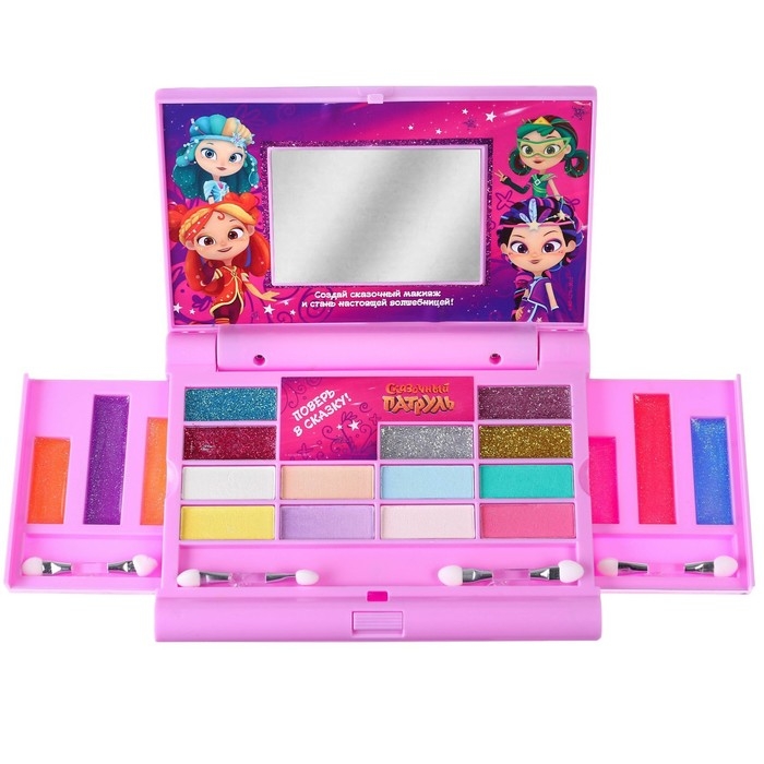 Набор детской косметики  Набор детской косметики "Поверь в сказку" Сказочный патруль, тени 8цв по 1,5гр,блеск