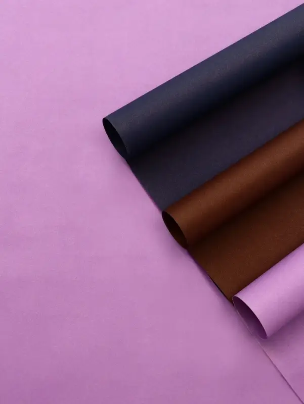 Бумага упаковочная крафт, двухсторонняя, &laquo;Абстракция&raquo;, для упаковки подарков, 3 цвета, 50&times;68 см&plusmn;5%