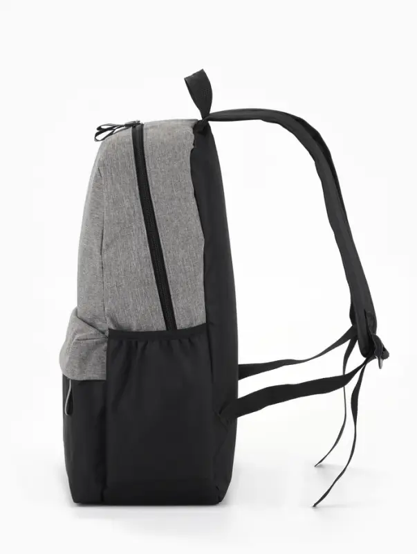 Рюкзак школьный, 1 отделение, 4 кармана, 30&times;12&times;43 см, серый