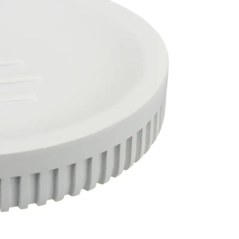 Мыльница тм VETTA Модена, полирезин, молочный, 10x8x2см