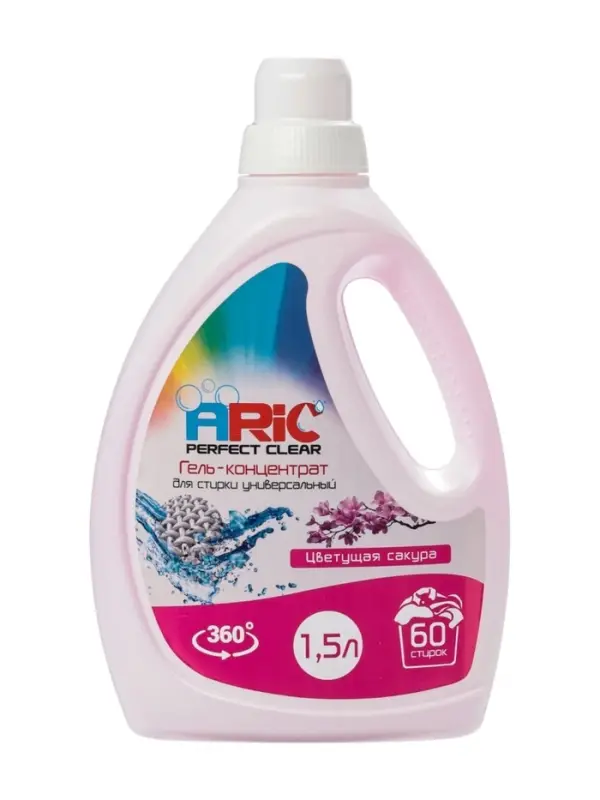 Гель для стирки ARIC &laquo;Цветущая сакура&raquo;, 1, 5 л