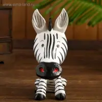 Сувенир дерево "Маленькая зебра" подставка под очки 20х14х7 см Сувенир дерево "Маленькая зебра" подставка под очки 20х14х7 см