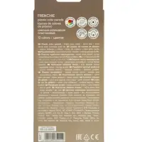 Карандаши 12 цветов, ErichKrause Frenchie, пластиковые, шестигранные