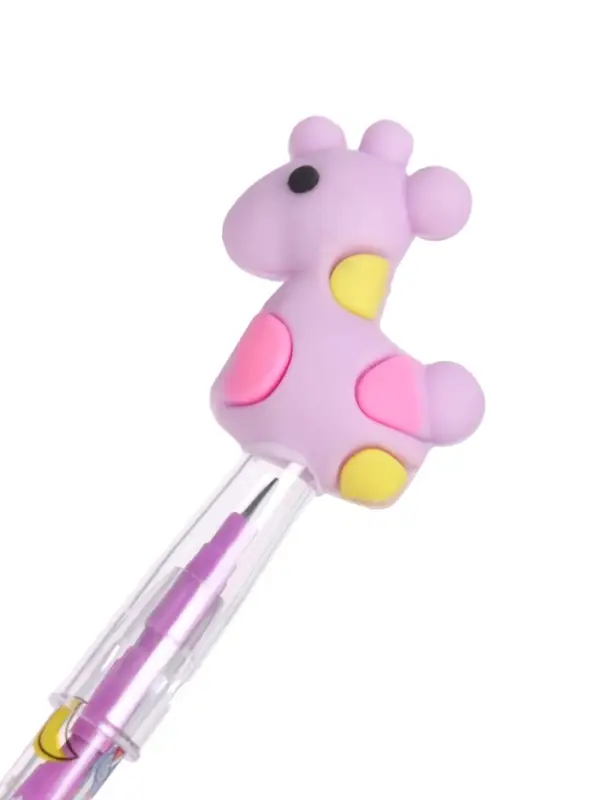 Карандаш-прикол секционный Calligrata &laquo;Жираф&raquo;, НВ, МИКС