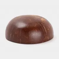 Чаша &laquo;Пламя&raquo;, 14&times;14&times;6 см, кокос