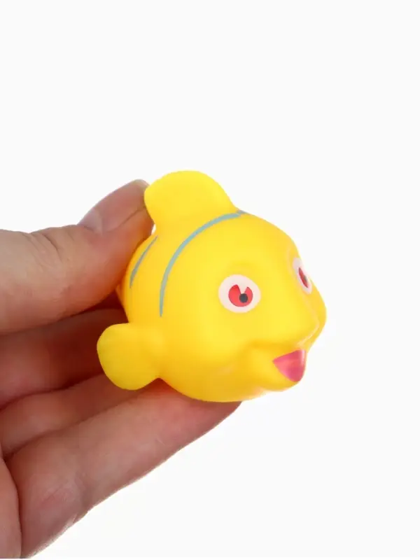 Новогодний набор игрушек для ванны, 6 шт, с пищалкой, Крошка Я Новогодний набор игрушек для ванны, 6 шт, с пищалкой, Крошка Я