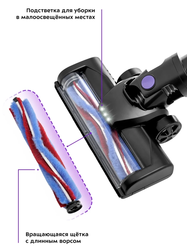 Беспроводной пылесос для дома КТ-5151 (2 в 1) - 120 Вт Беспроводной пылесос для дома КТ-5151 (2 в 1) - 120 Вт