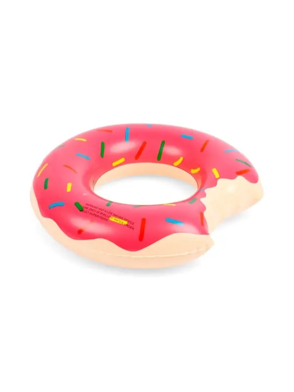 Круг для плавания Пончик 55 см, цвет розовый