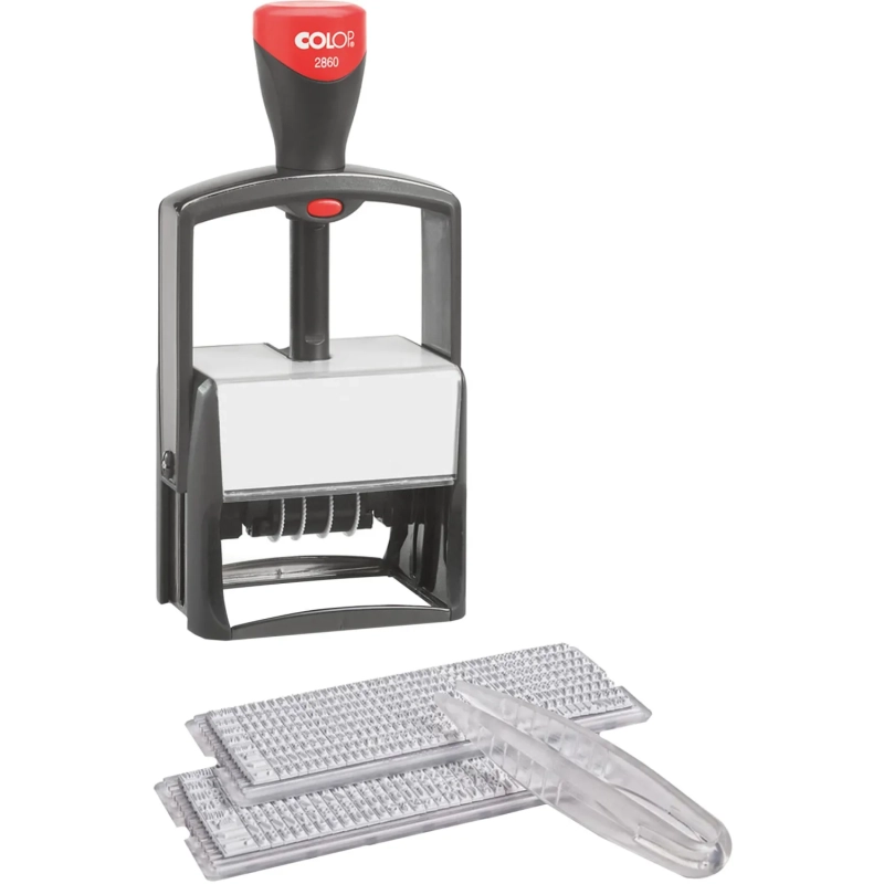 Датер автоматический самонаб.металл. S2860-Bank-Set дата ЦИФР.10-стр. 49х68