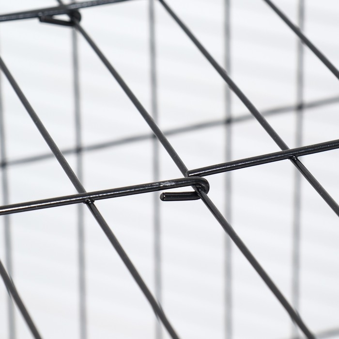 Клетка для собак 61 х 42 х 50 см, чёрная