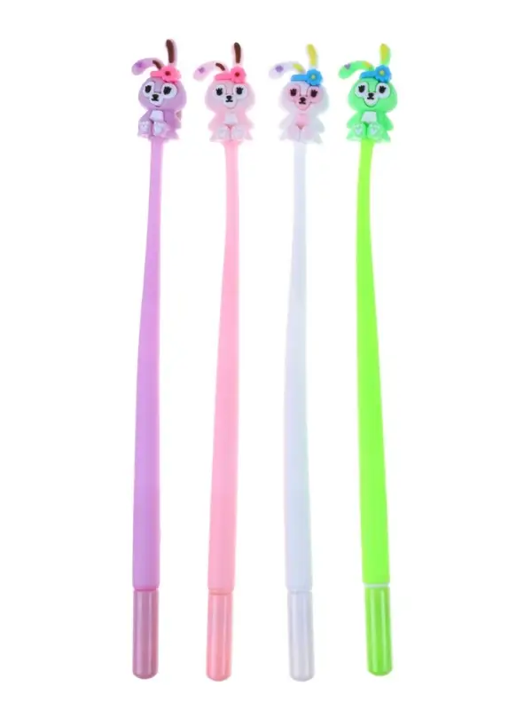 Ручка - прикол шариковая «Зайка», МИКС