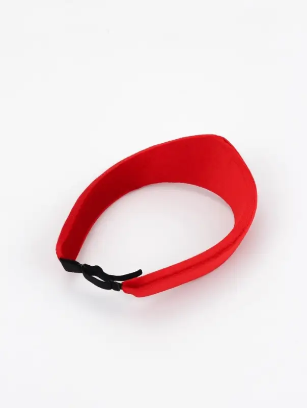 Ободок-кокошник для волос "Мария" 18х5,5 см, красный