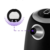 Чайник электрический металлический КТ-6121 - 1.7 л