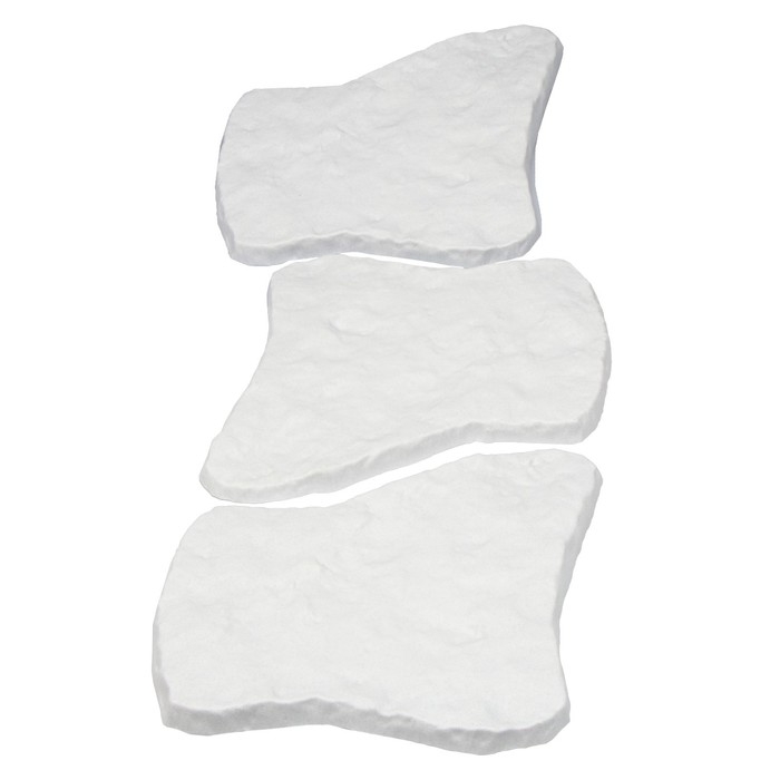 Модульное покрытие, 55 × 42 см, пластик, светлый мрамор, «Камень № 1», 1 шт. Модульное покрытие, 55 × 42 см, пластик, светлый мрамор, «Камень № 1», 1 шт.