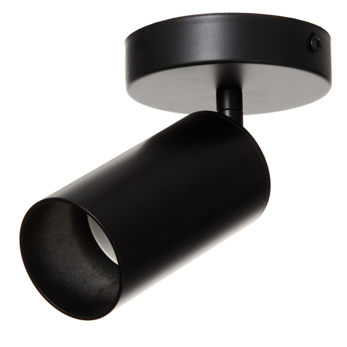 Спот 2484/1BK GU10 40Вт черный 10х11 см Спот 2484/1BK GU10 40Вт черный 10х11 см
