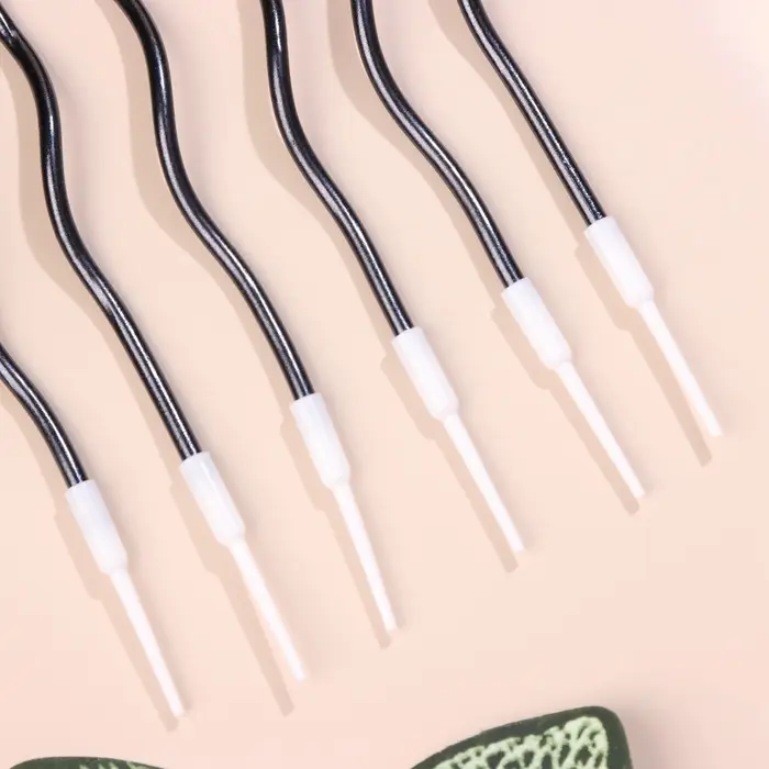 Свечи для торта витые «Серпантин» 6 шт., коктейльные, мокрый асфальт Свечи для торта витые «Серпантин» 6 шт., коктейльные, мокрый асфальт