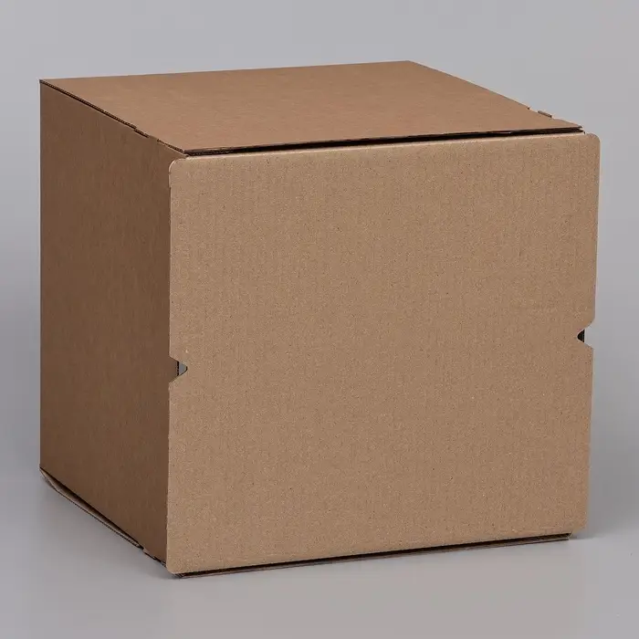 Коробка для торта, с окном, крафт, 30&times;30&times;30 см