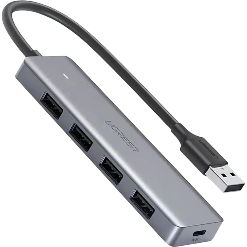 Разветвитель USB Ugreen CM219 micro USB, 4 x USB 3.0 (50985)