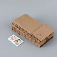 Пакеты подарочные с наклейками &laquo;Детские&raquo;, 12&times;24&times;8 см, крафт, набор 30 шт.