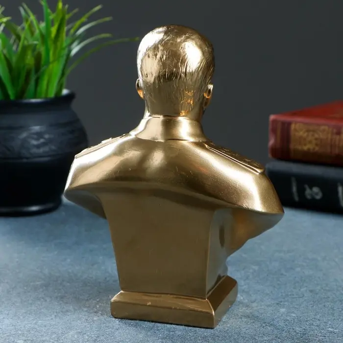 Бюст &laquo;Сталин&raquo;, фигурка гипс, большой, 6&times;15&times;5 см