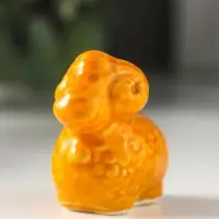 Статуэтка фарфоровая &laquo;Фигурка: Барашка&raquo;, эффектарная глазурь, 5 см