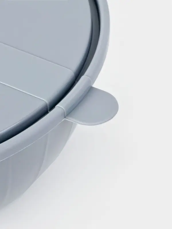 Салатник с крышкой Giaretti Vanilla, 5 л, пластик, МИКС