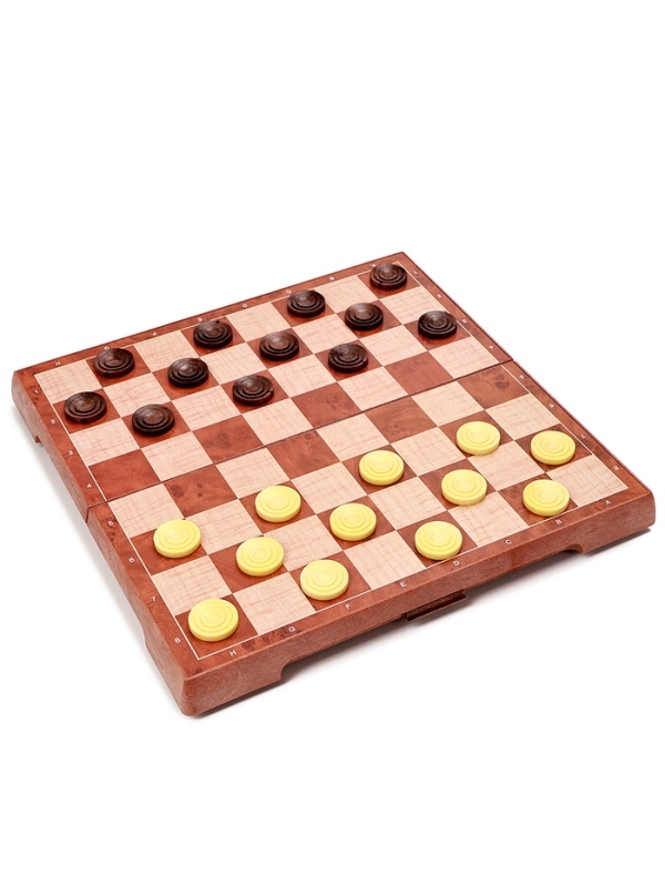 Шахматы магнитные 24 х 24 см, король h-4.9 см, пешка h-2.4 см Шахматы магнитные 24 х 24 см, король h-4.9 см, пешка h-2.4 см