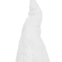 Фигура текстиль &laquo;Гном в белом&raquo; 55 см, 1 LED, от батареек AG13&times;3, свечение тёплое белое