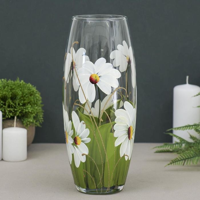 Ваза  Ваза "Елена" овал d-7,5см; 10х26 см