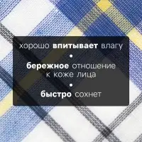 Платки носовые мужские &laquo;Экономь и Я. Квадрат&raquo;, 38&times;38 см, набор 10 шт., рисунок МИКС