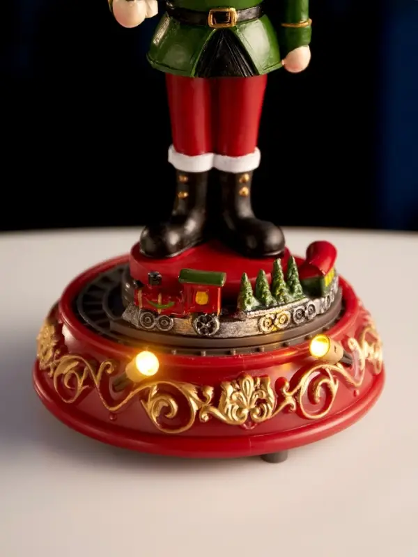 Фигура светодиодная  Фигура светодиодная "Щелкунчик" 22х11 см, 2 LED, LR41x3 (в компл), Т/БЕЛЫЙ