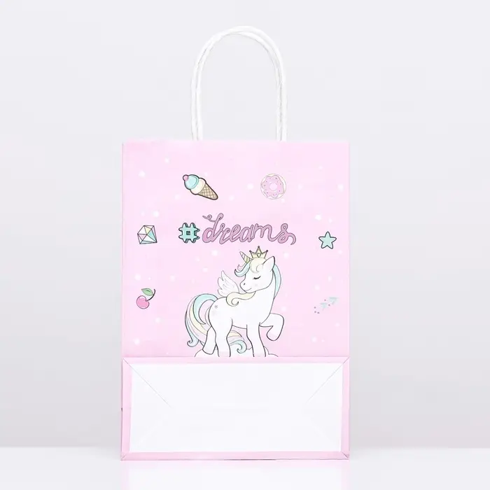 Пакет крафт «Мечты», 18×8×25 см Пакет крафт «Мечты», 18×8×25 см