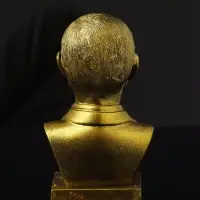 Бюст В.В. Путин, 9х7х5 см, золото