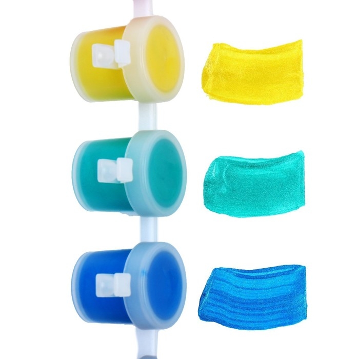 Краска акриловая, набор 6 цветов х 5 мл, WizzArt Kid, Pearl, ПЕРЛАМУТРОВЫЕ (повышенное содержание пигмента), морозостойкие Краска акриловая, набор 6 цветов х 5 мл, WizzArt Kid, Pearl, ПЕРЛАМУТРОВЫЕ (повышенное содержание пигмента), морозостойкие